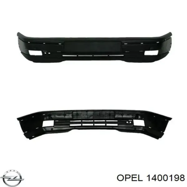 Передній бампер 1400198 Opel