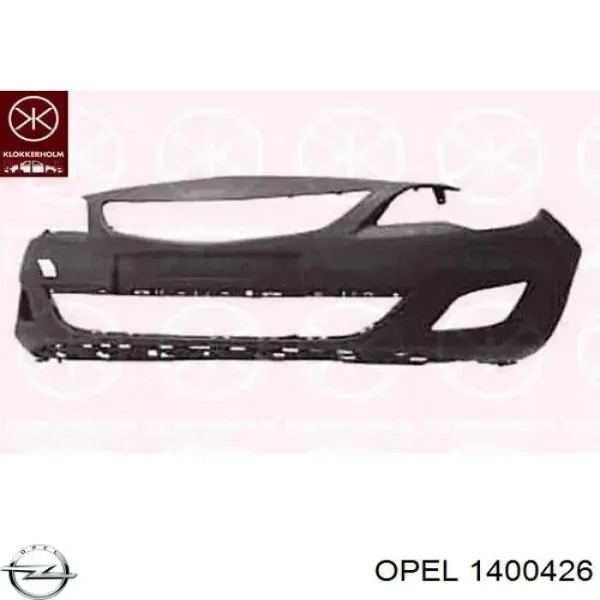 Бампер передній в зборі на Opel Astra J Sports Tourer 35