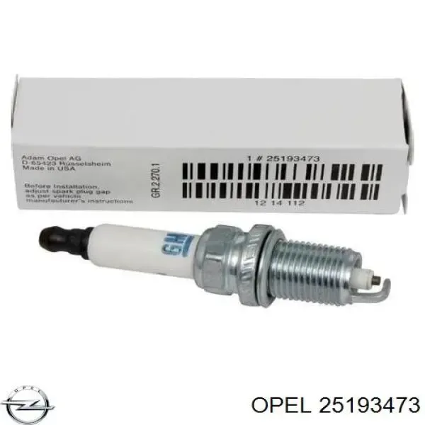 Свічки Opel 25193473