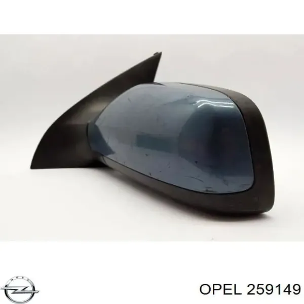 Ліве бокове дзеркало 259149 Opel