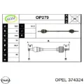 Піввісь права Opel Zafira F75