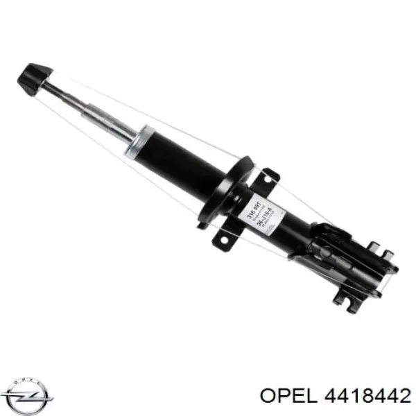 Амортизатор передній 4418442 Opel