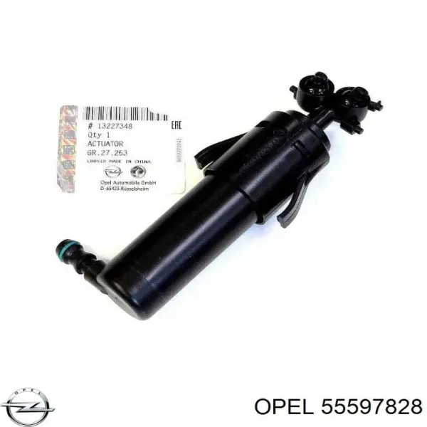 Фланець системи охолодження (трійник) 55597828 Opel