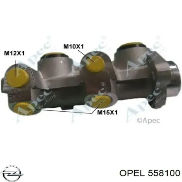 Головний гальмівний циліндр 558100 Opel
