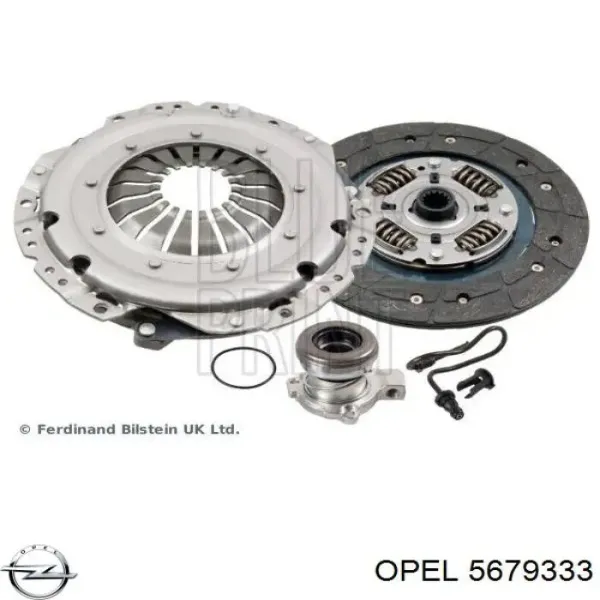 5679333 Opel робочий циліндр зчеплення в зборі з витискним
