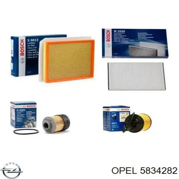 Повітряний фільтр 5834282 Opel
