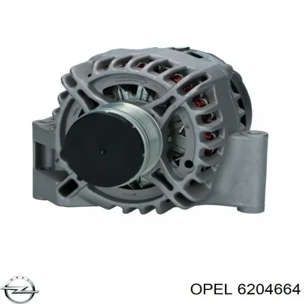 Генератор 6204664 Opel