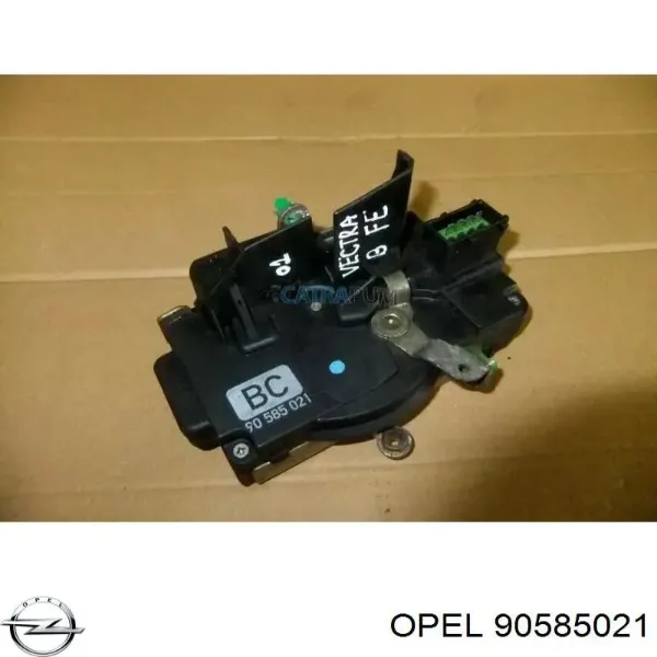 Замок передньої лівої двері 90585021 Opel