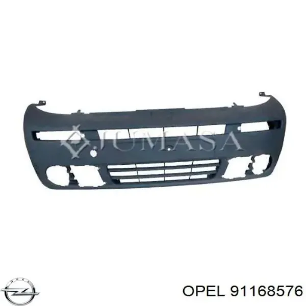 Передній бампер 91168576 Opel