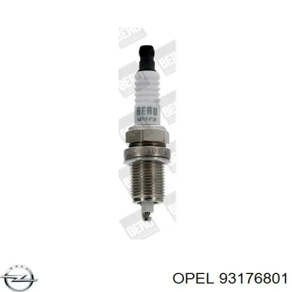 Свічки автомобільні Opel 93176801 ціна, від