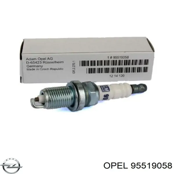 Свічки Opel 95519058