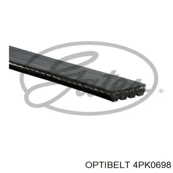 Ремінь генератора 4PK0698 Optibelt