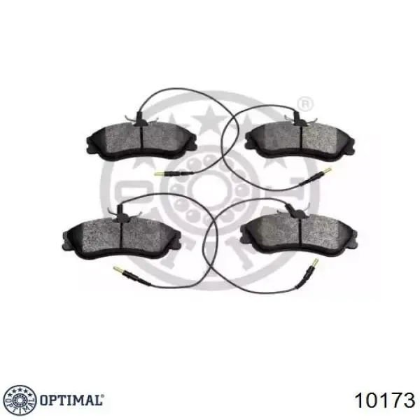 Передні тормозні колодки 10173 Optimal