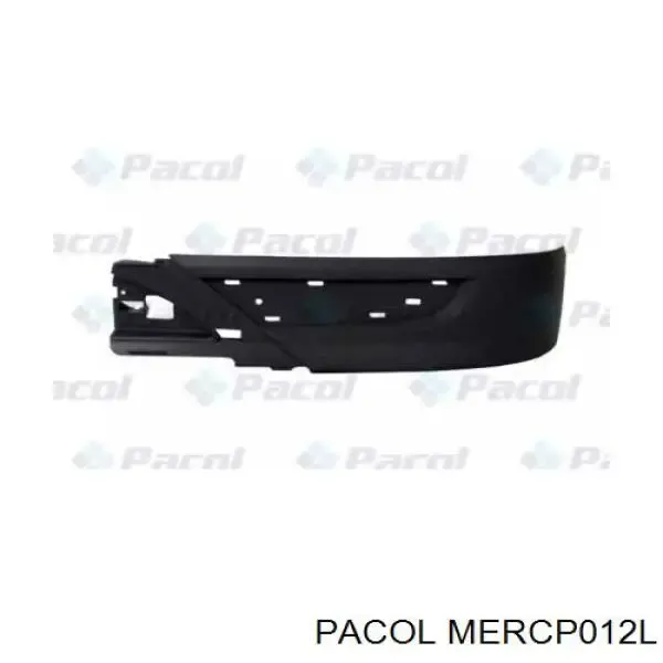 Спойлер переднього бампера, лівий MERCP012L Pacol