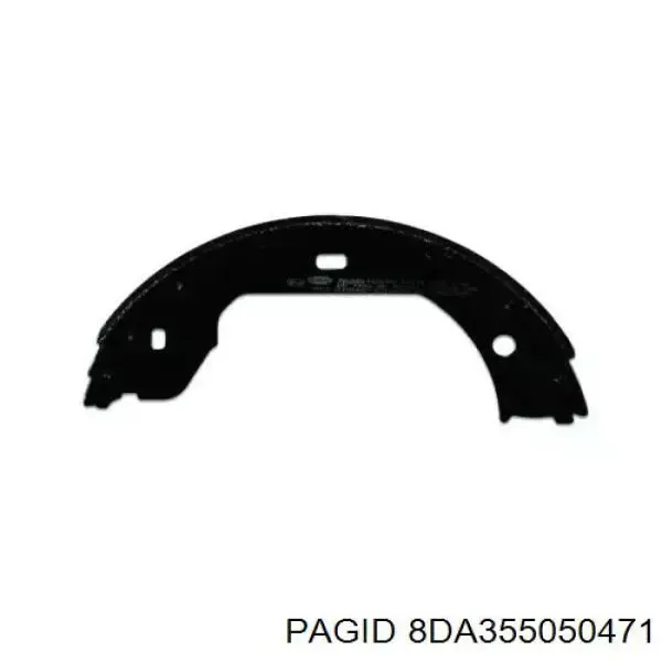 Колодки ручника 8DA355050471 HELLA-PAGID