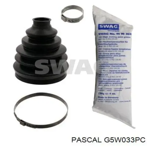 Купити G5W033PC Pascal Пильник шарніра приводу