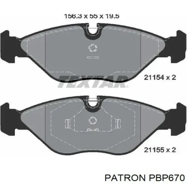 Передні тормозні колодки 986461766 Bosch