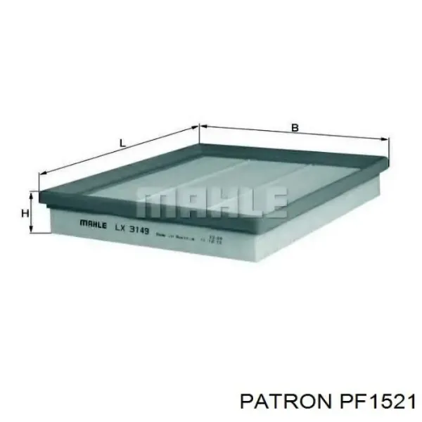 Повітряний фільтр PF1521 Patron