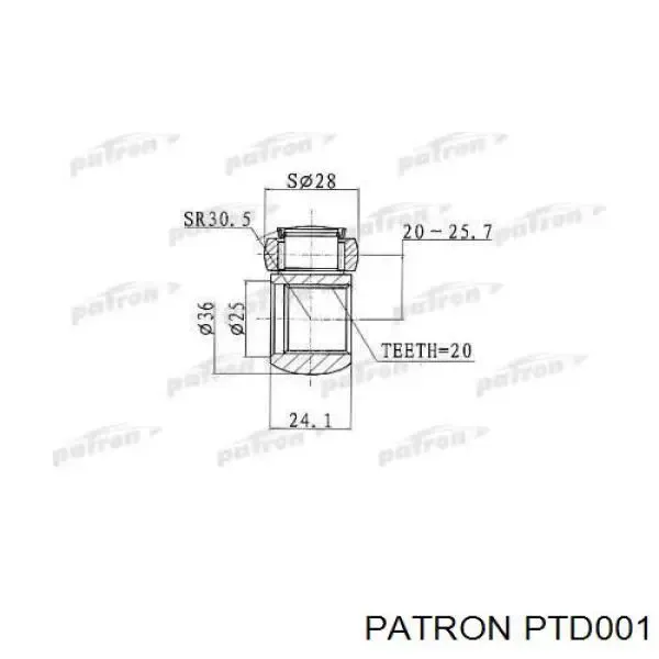 Тришип PTD001 Patron