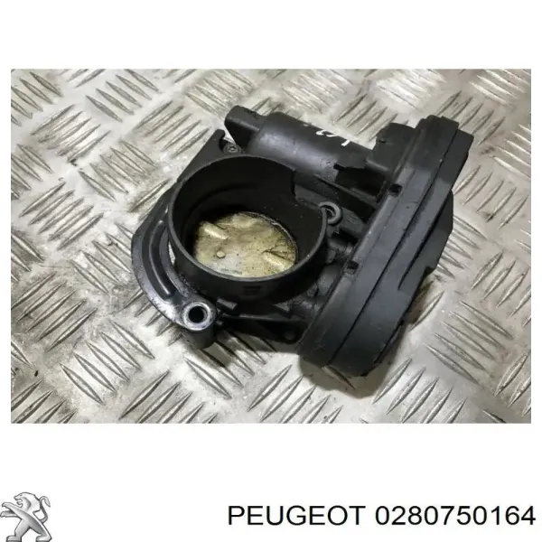 Дросельна заслінка компресора наддуву 0280750164 Peugeot/Citroen