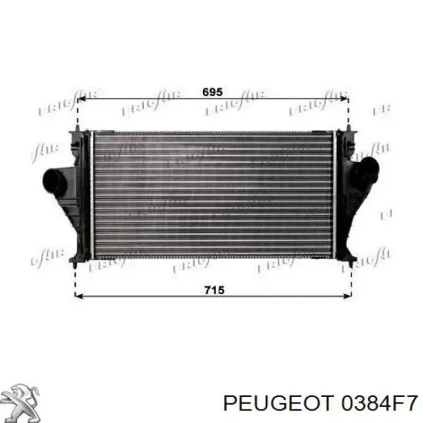 Інтеркулер 0384F7 Peugeot/Citroen