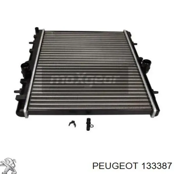 Радіатор 133387 Peugeot/Citroen