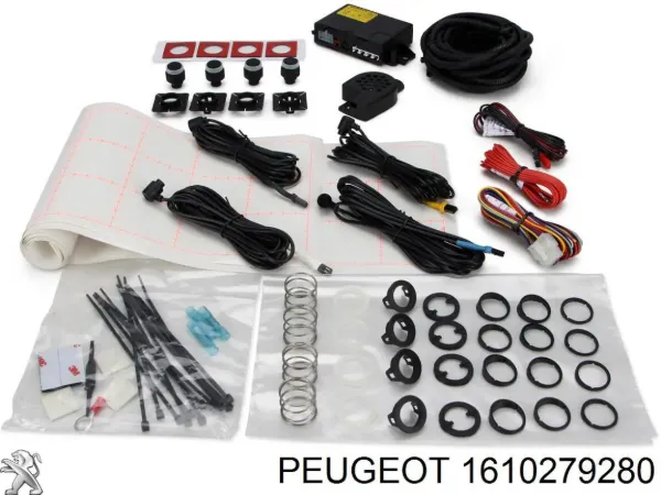 Парктронік, комплект для установки 1610279280 Peugeot/Citroen