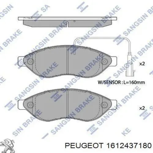  1612437180 Peugeot/Citroen