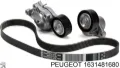 Ремінь приводний, агрегатів, комплект Peugeot Partner 
