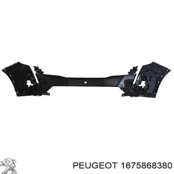 Передній бампер 1675868380 Peugeot/Citroen