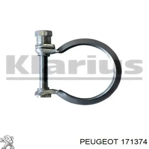 Хомут кріплення каталізатора до турбіни 171374 Peugeot/Citroen
