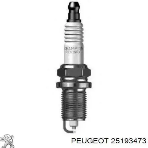Свічки автомобільні Peugeot/Citroen 25193473 ціна, від