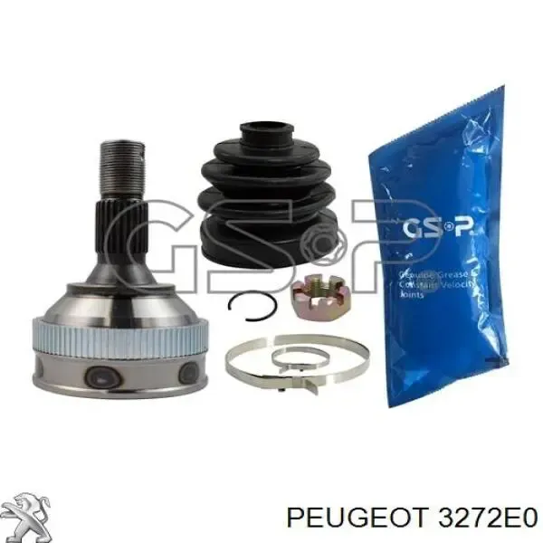 ШРУС зовнішній передній 3272E0 Peugeot/Citroen
