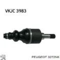 Ліва піввісь Peugeot Expert VF