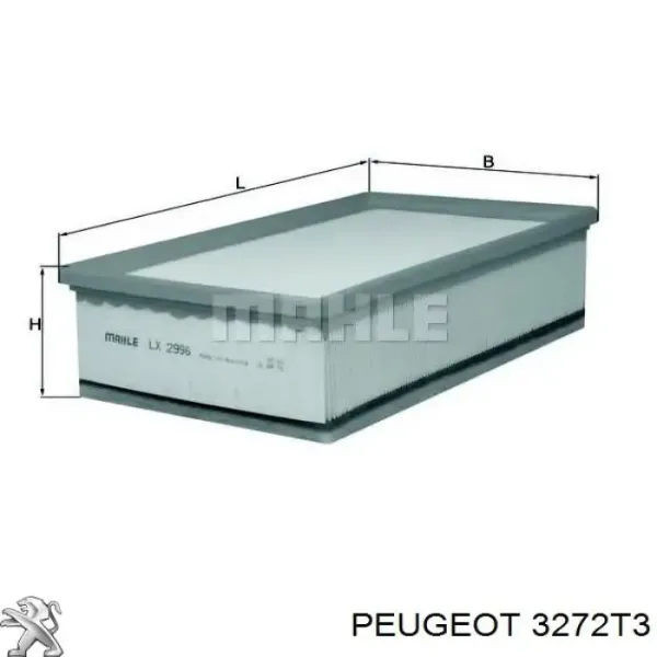 Ліва піввісь 3272T3 Peugeot/Citroen