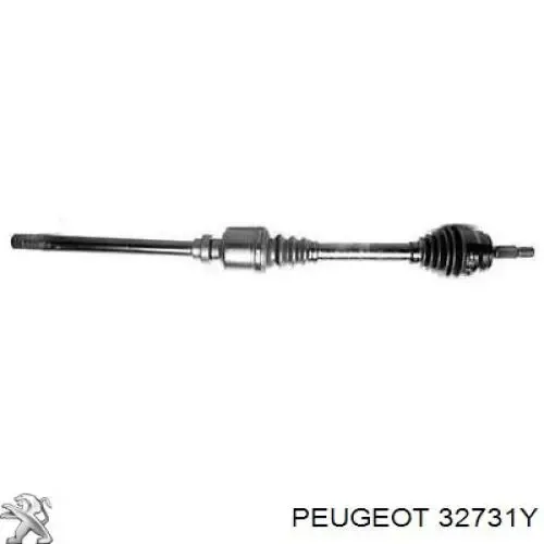 Піввісь права 32731Y Peugeot/Citroen