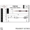 Піввісь права Citroen C5 RW