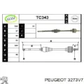 Піввісь права Citroen Jumpy BS, BT, BY, BZ