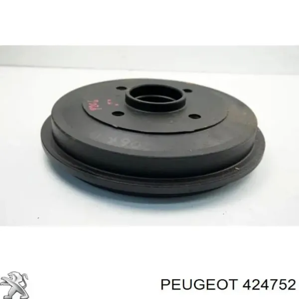 Барабан гальмівний задній 424752 Peugeot/Citroen
