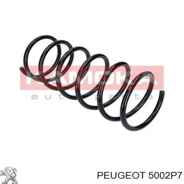 Пружина передня 5002P7 Peugeot/Citroen