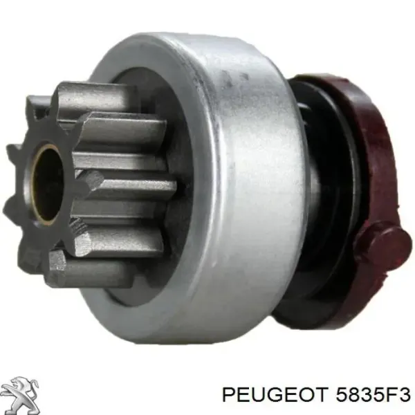 Бендикс стартера 5835F3 Peugeot/Citroen
