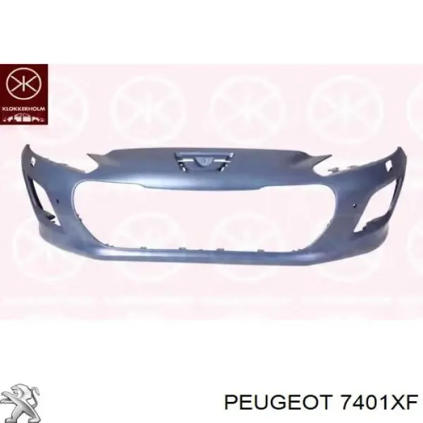Передній бампер 7401XF Peugeot/Citroen