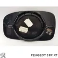 Дзеркальний елемент дзеркала заднього виду, лівого PEUGEOT 8151X7