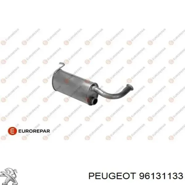 Глушник, задня частина 96131133 Peugeot/Citroen