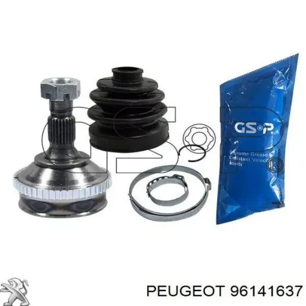 ШРУС зовнішній передній 96141637 Peugeot/Citroen