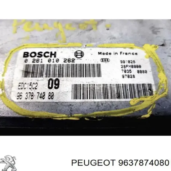  9637874080 Peugeot/Citroen