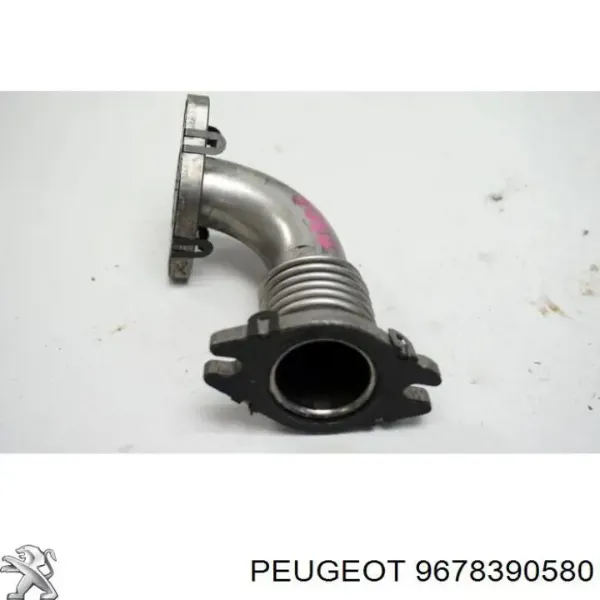 Патрубок системи рециркуляції ОГ EGR 9678390580 Peugeot/Citroen
