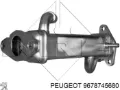Радіатор системи EGR рециркуляції вихлопних газів Peugeot 407 6D