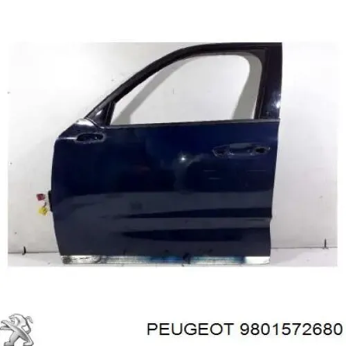 Двері передні ліві 9801572680 Peugeot/Citroen