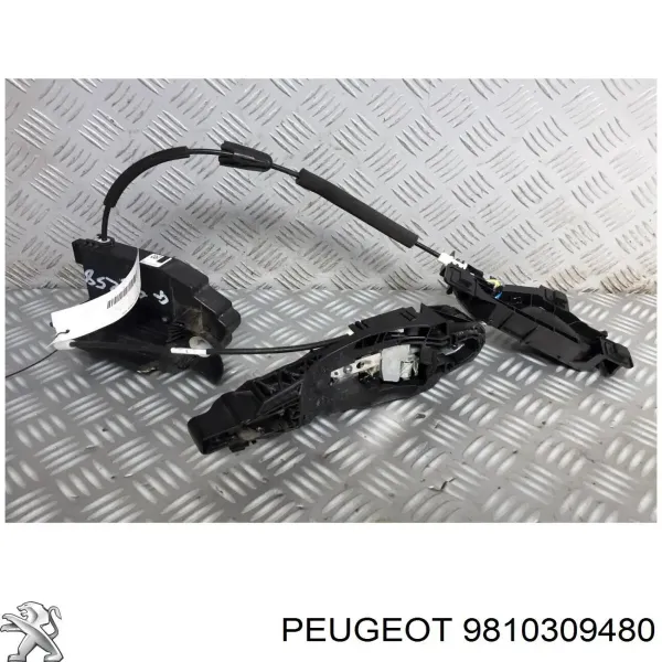 Замок передньої лівої двері 9810309480 Peugeot/Citroen